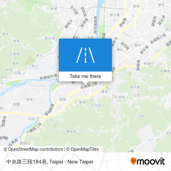 中央路三段184巷 map