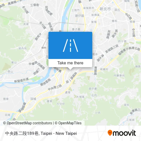 中央路二段189巷 map