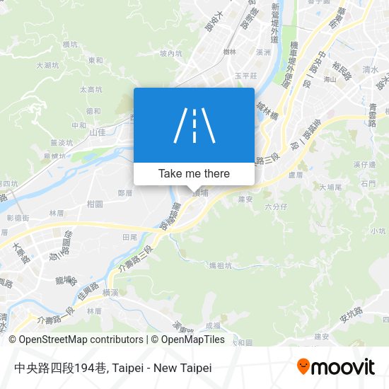 中央路四段194巷地圖