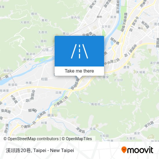 溪頭路20巷 map