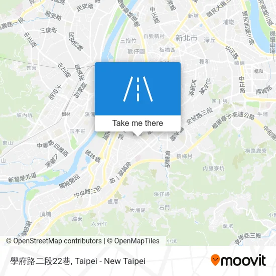 學府路二段22巷地圖