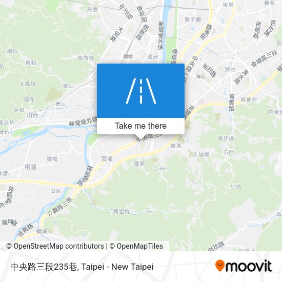 中央路三段235巷 map