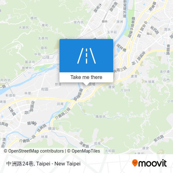 中洲路24巷地圖