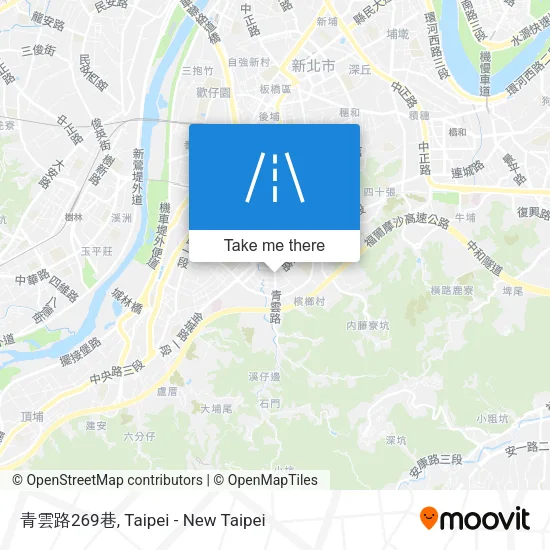 青雲路269巷 map