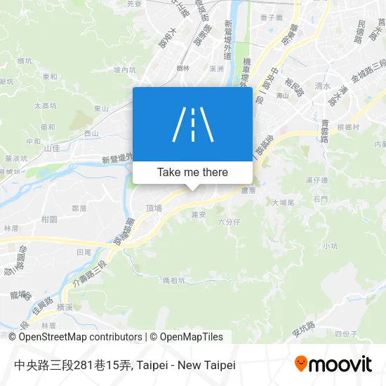 中央路三段281巷15弄地圖