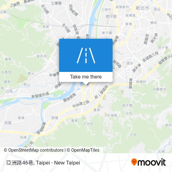 亞洲路46巷地圖