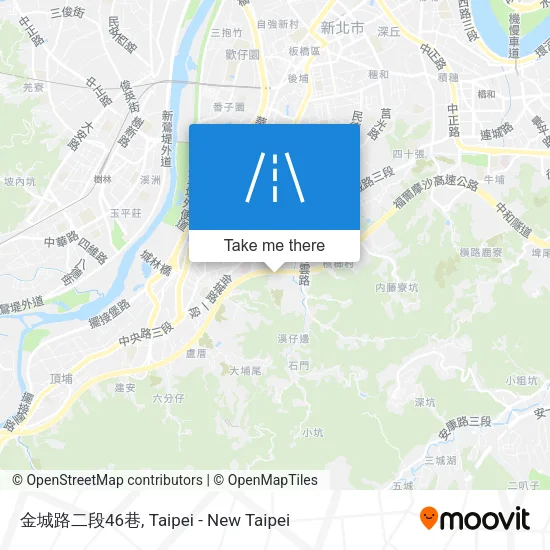 金城路二段46巷 map