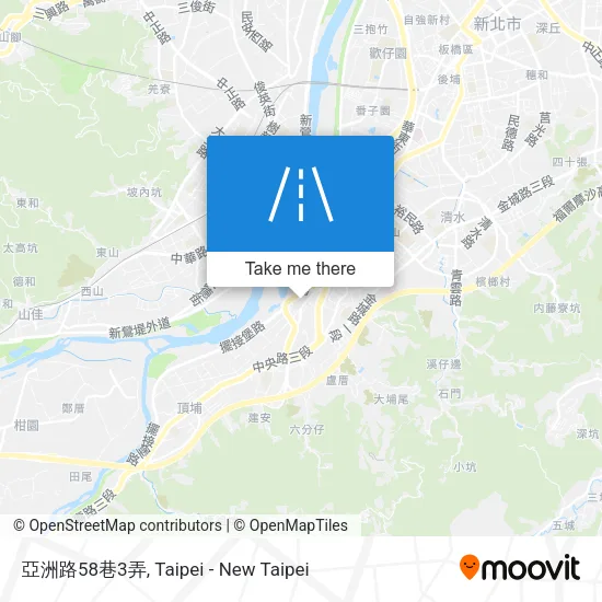 亞洲路58巷3弄地圖