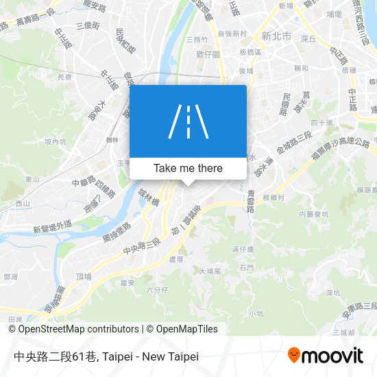 中央路二段61巷 map