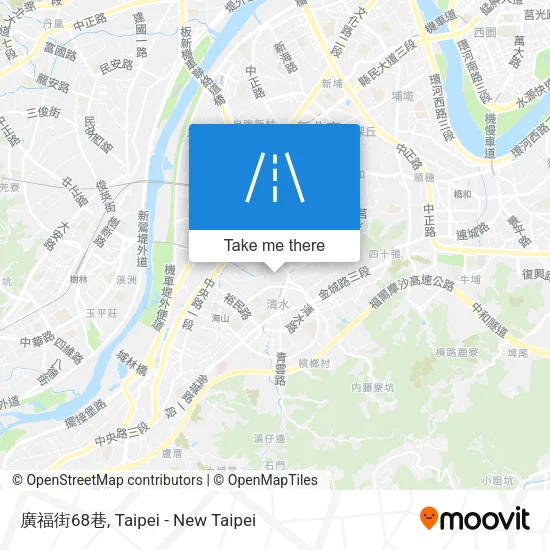 廣福街68巷地圖