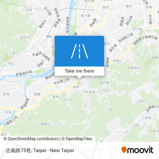 忠義路75巷地圖