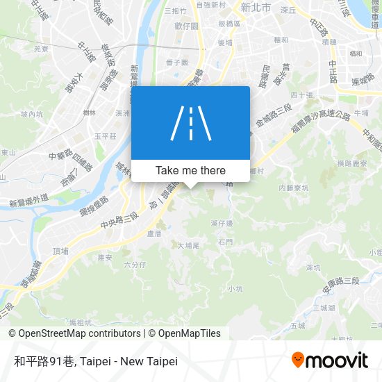 和平路91巷 map