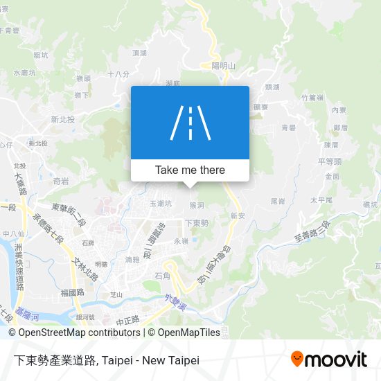 下東勢產業道路 map