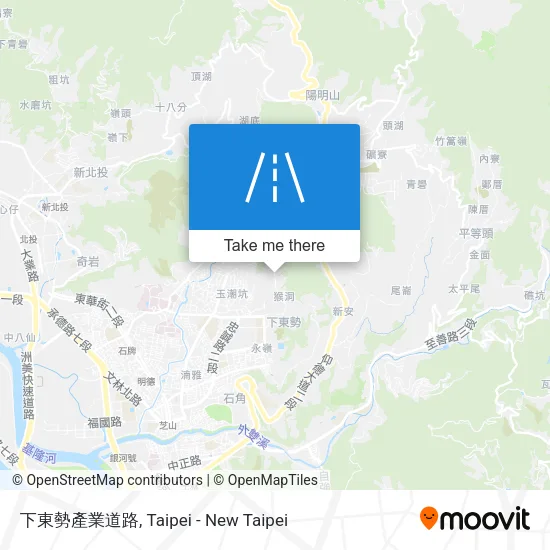 下東勢產業道路 map