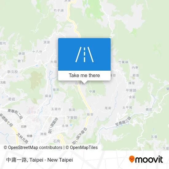 中庸一路 map