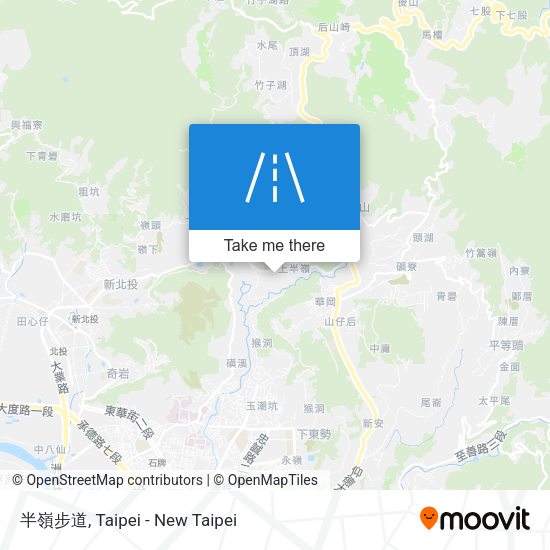半嶺步道 map