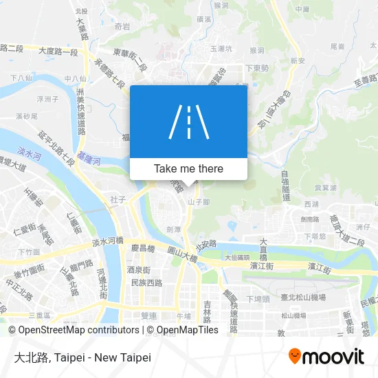 大北路 map