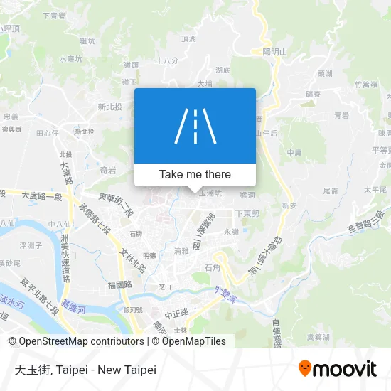 天玉街地圖