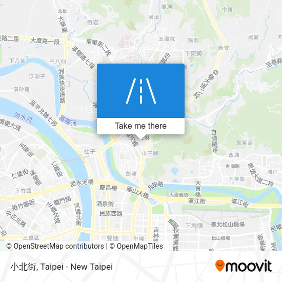 小北街地圖