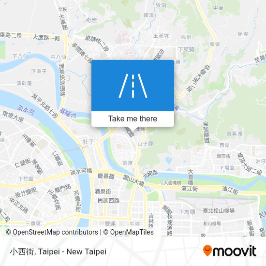 小西街地圖