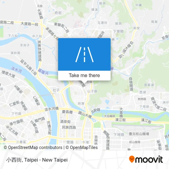 小西街 map