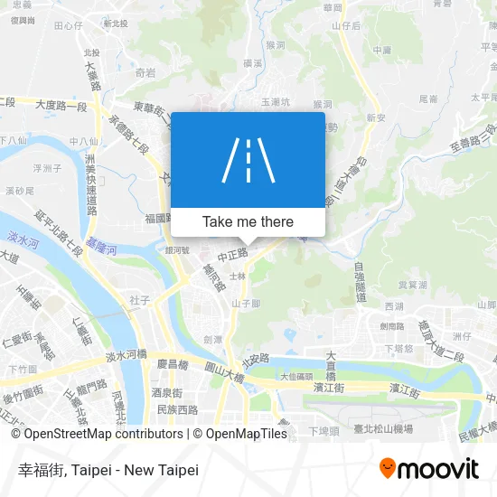 幸福街 map