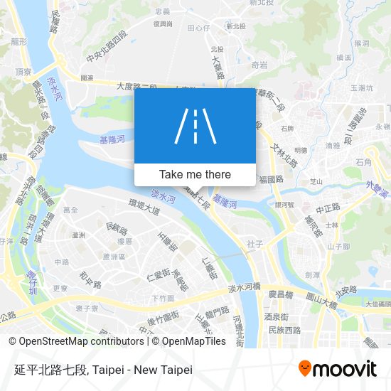 延平北路七段地圖