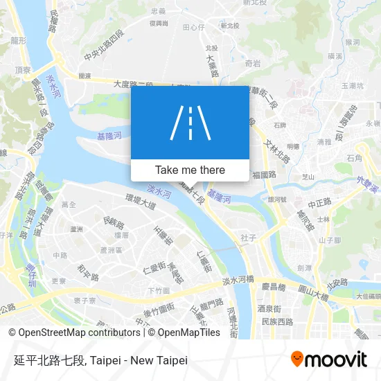 延平北路七段 map