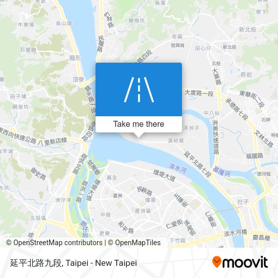 延平北路九段地圖