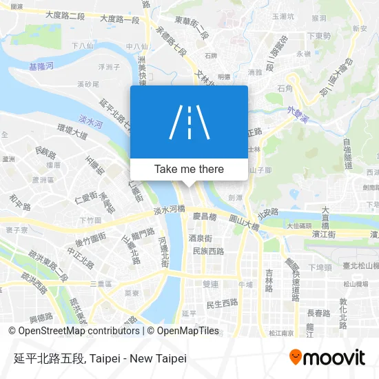 延平北路五段地圖