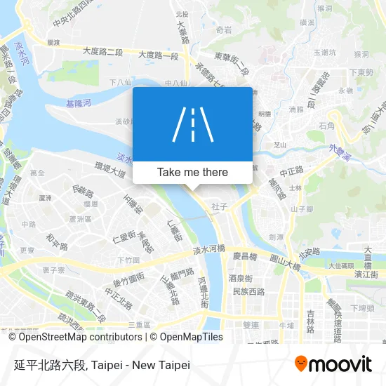 延平北路六段地圖