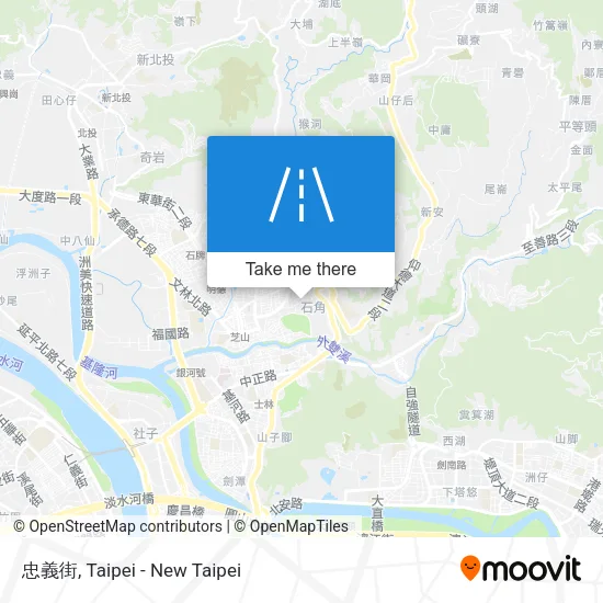 忠義街地圖