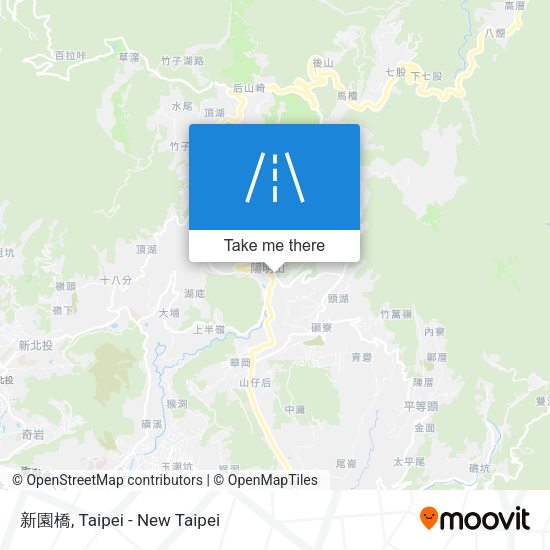 新園橋 map