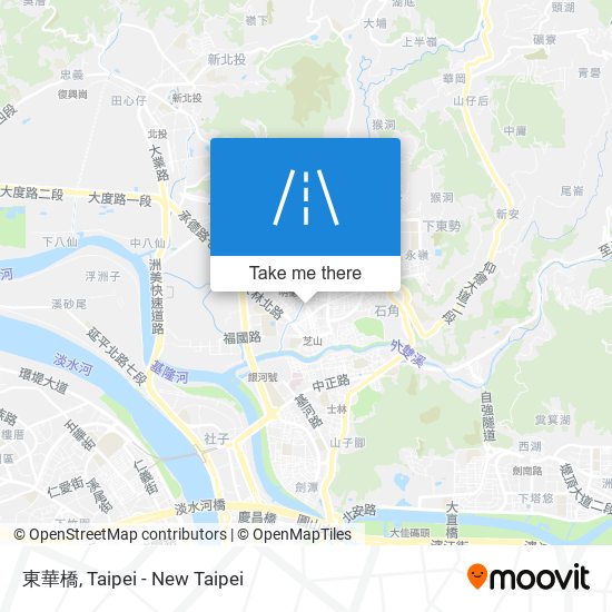 東華橋 map