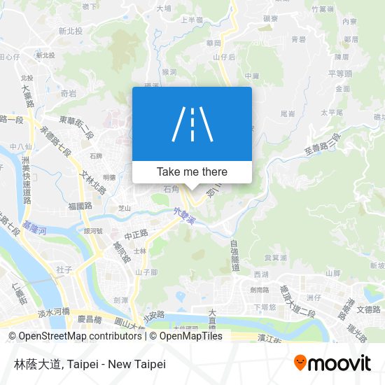 林蔭大道地圖