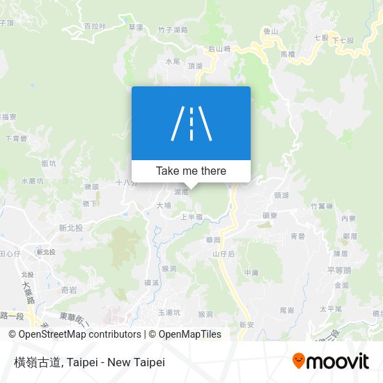 橫嶺古道 map