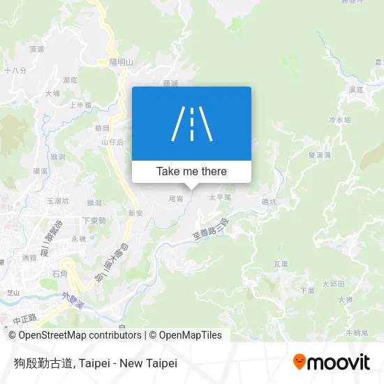 狗殷勤古道 map
