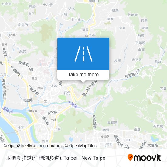 玉稠湖步道(牛稠湖步道) map