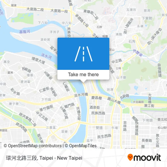 環河北路三段 map