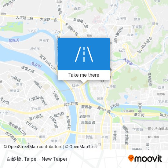 百齡橋 map