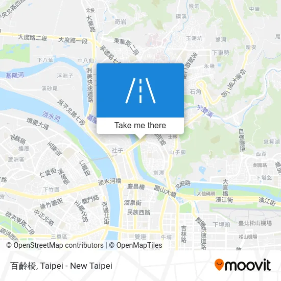 百齡橋 map