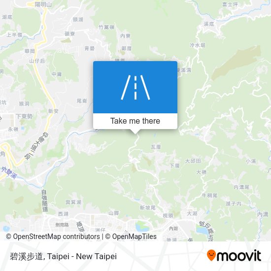 碧溪步道 map
