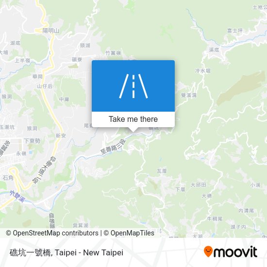 礁坑一號橋 map
