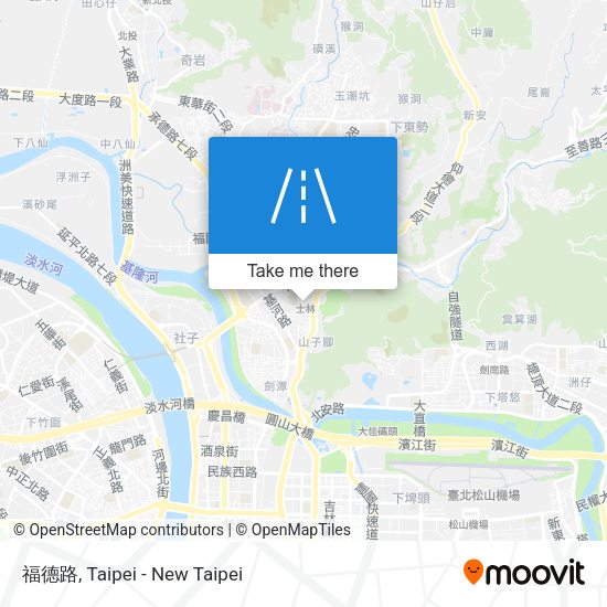 福德路 map