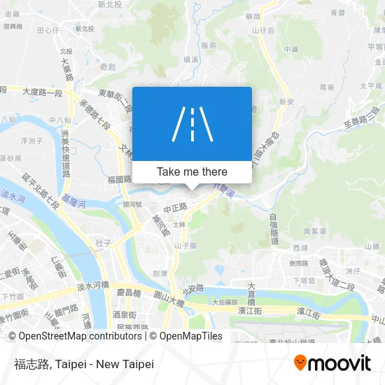 福志路地圖