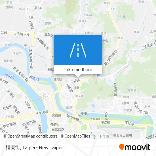福榮街地圖