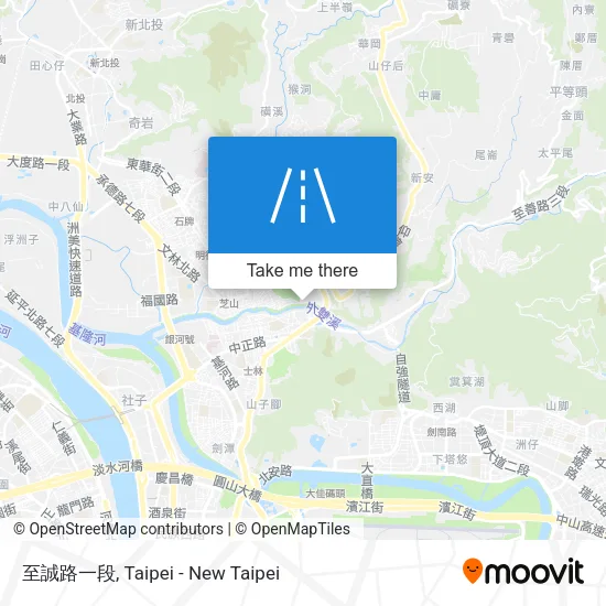 至誠路一段地圖
