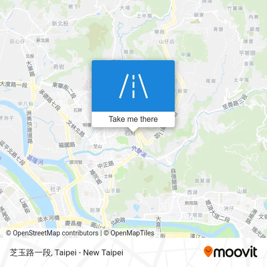 芝玉路一段 map