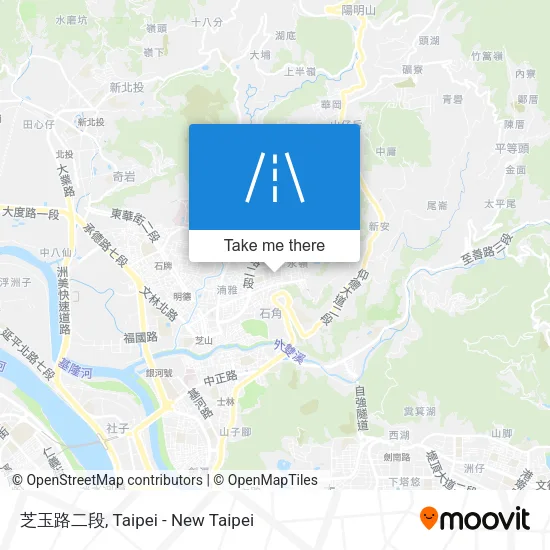 芝玉路二段 map