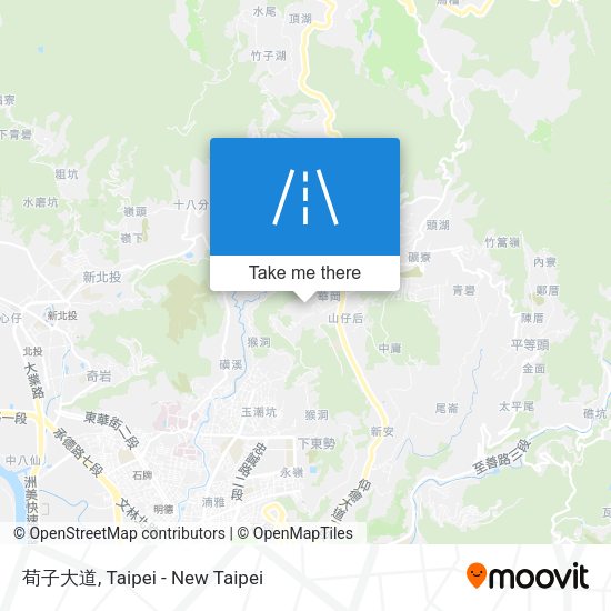 荀子大道 map